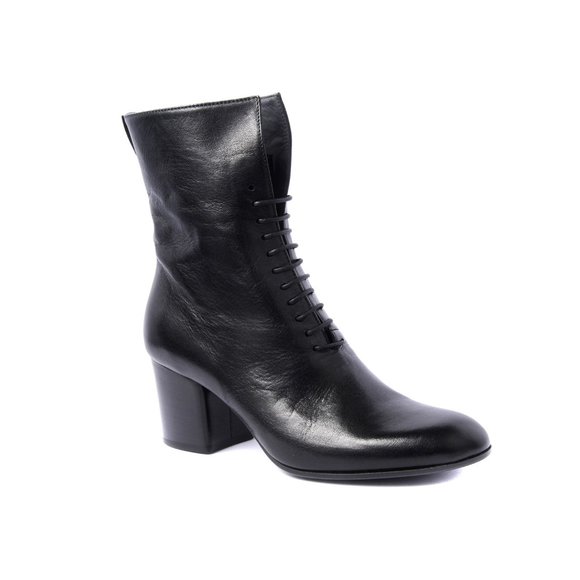 Pantanetti Beautiful Mid Calf Boot with front Lace